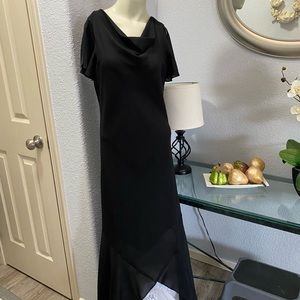Formal Bridal Party Gown for B&W Wedding Petite